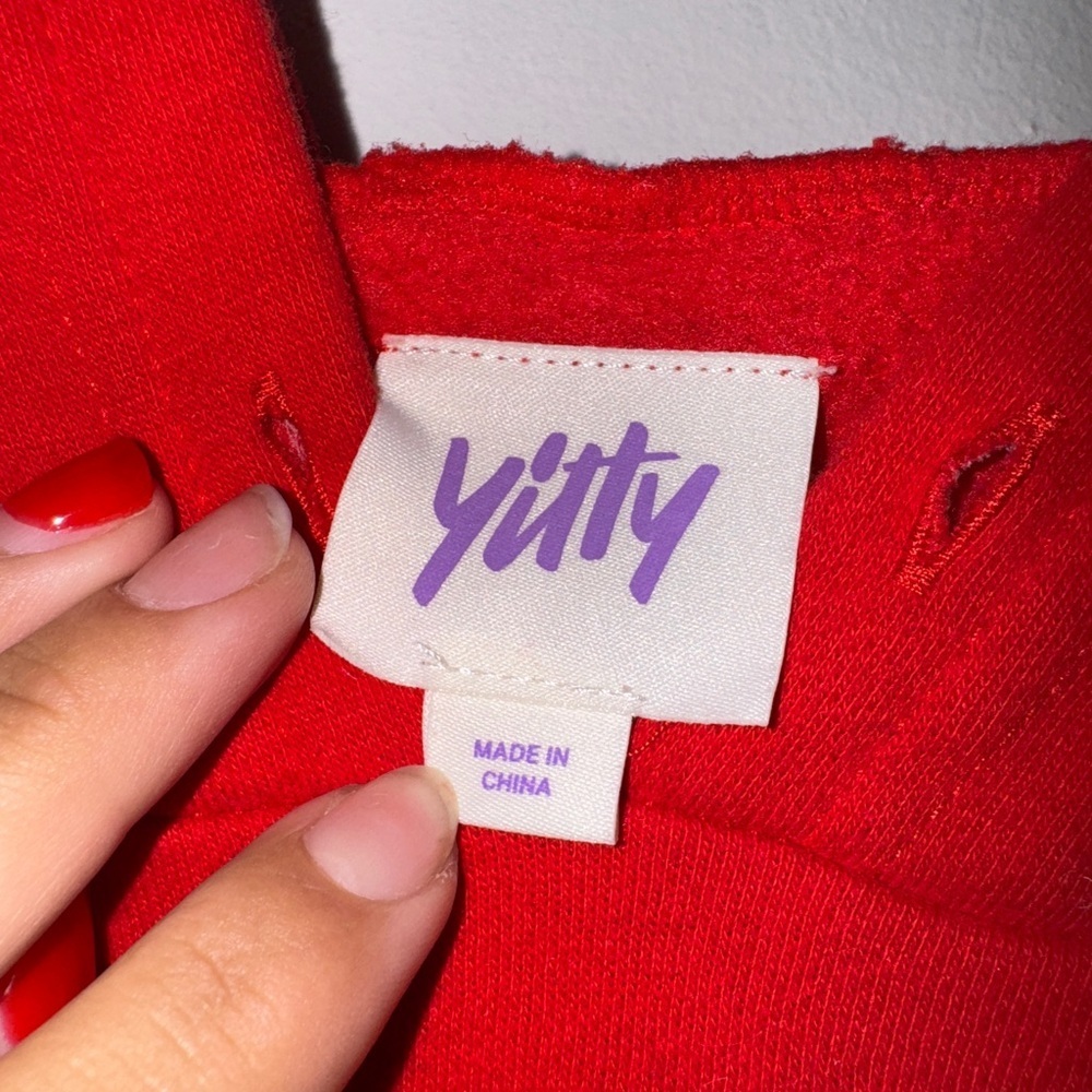 Fabletics Yitty Major Label Oversized Hoodie Sz Xl - Picture 9 of 12